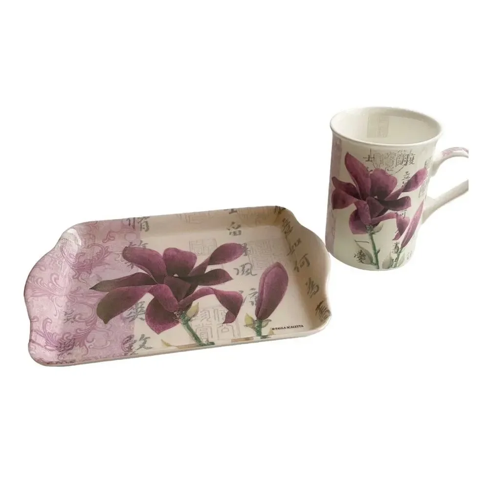 Paula Scaletta Cup Coffee/Tea Designed For R2S Fine China And Melamine Tray